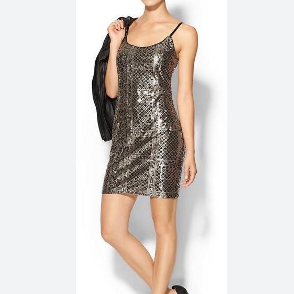 Mezzanine Mosaic Sequin Dress